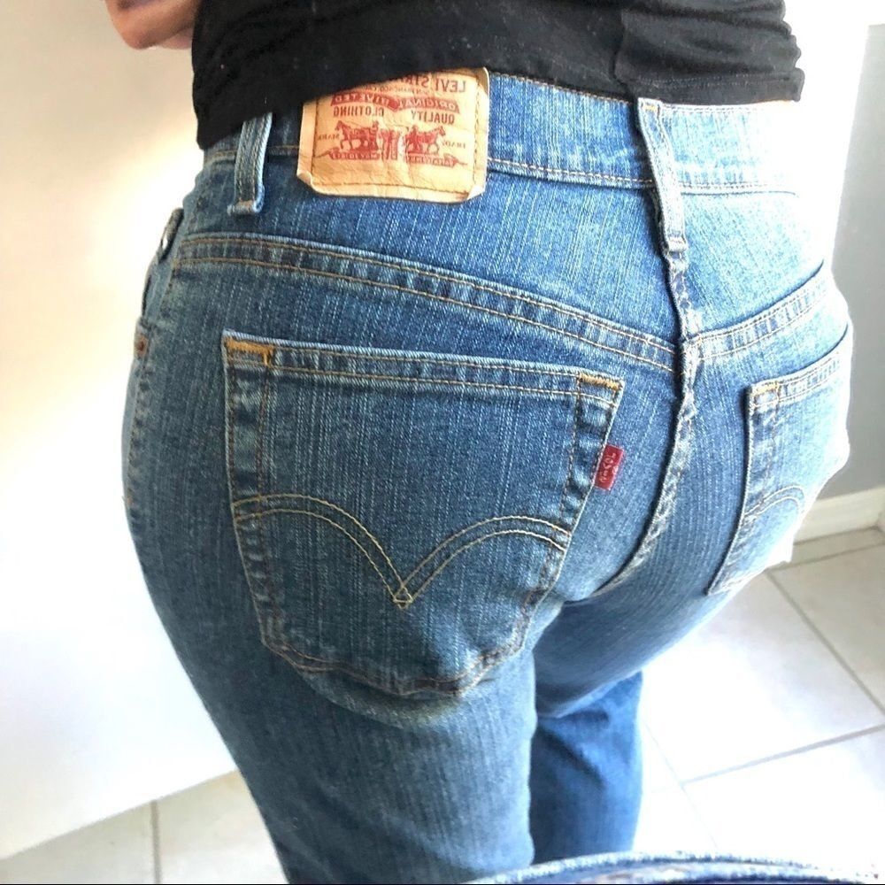 RARE VINTAGE LEVIS 550 RELAXED BOOT CUT JEANS